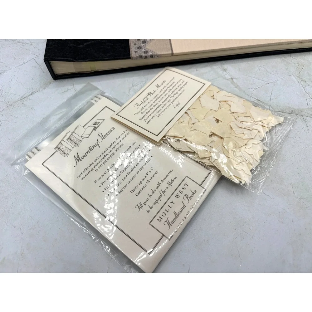 Molly West Hand Made Handbound Photo Book Made From Scratch Album Journal NOB‎